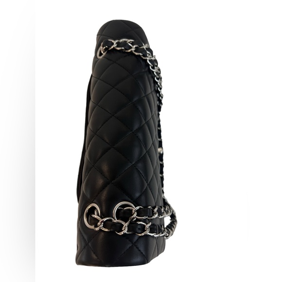 CHANEL Lambskin Quilted Medium Double Flap - Picture 5 of 12